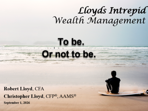 To be; or not to be: LIWM Market Update September 2026 To be; or not to be: LIWM Market Update September 2026