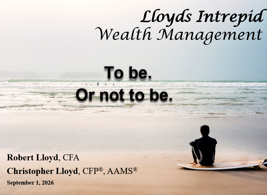 To be; or not to be: LIWM Market Update September 2026